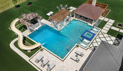Category: TECHNICAL/ENGINEERING ACHIEVEMENT | By: Claffey Pools, Southlake, Texas