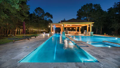 Category: Geometric | By: Backyard Paradise Luxury Pools, Montgomery, Texas