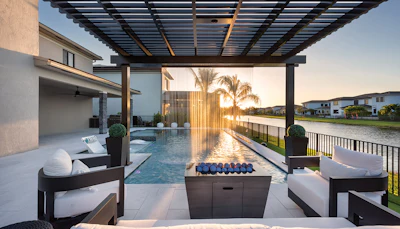 Category: Geometric | By: Ike’s Carter Pools, Oakland Park, Fla.