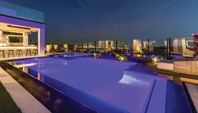 Category: POOLS WITH A VANISHING EDGE | By The Green Scene Landscaping & Swimming Pools, Los Angeles, Calif.