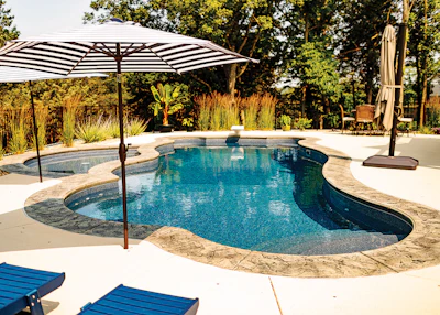 Category: FIBERGLASS POOLS | By Bi-State Pools, O’Fallen, Miss.