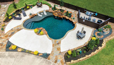 Category: Freeform | By Backyard Paradise Luxury Pools, Montgomery, Texas