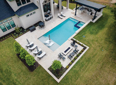 Category: Traditional | By Claffey Pools, Southland, Texas