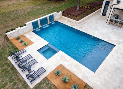 Category: Traditional | By Claffey Pools, Southland, Texas