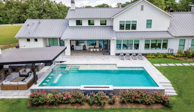 Category: Geometric | By Backyard Paradise Luxury Pools, Montgomery, Texas