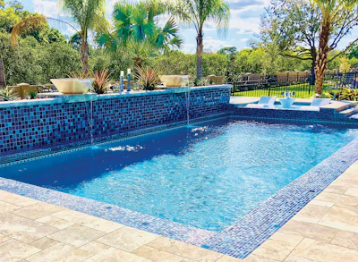 Category: FIBERGLASS POOLS | By Baldree Pools, Marianna, Fla.