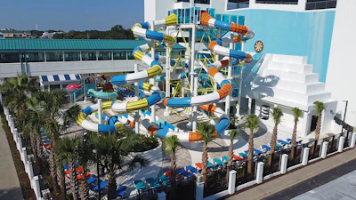 Category: RECREATION/LEISURE POOLS | By Hucks Pool Company, Myrtle Beach, S.C.