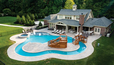 Category: Freeform | By High-Tech Pools, North Olmsted, Ohio