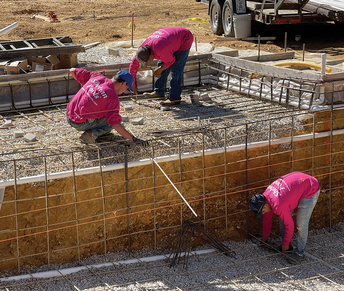 Rethinking Rebar for Pools | AQUA Magazine