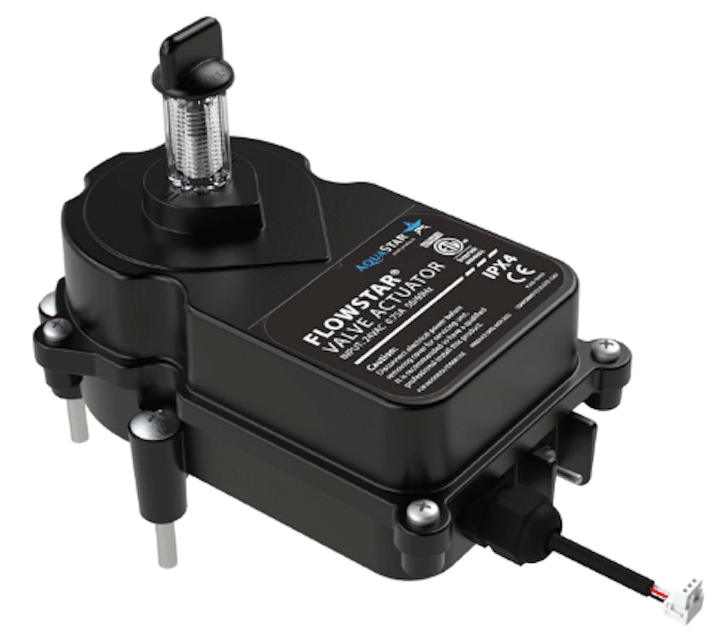 AquaStar Pool Products: FlowStar Valves and Actuators | AQUA Magazine