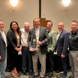 Pictured from left to right: Johnny Quest, Jerica Cyr, Jeff Ellis, Larry Newell, Jonathan Hartman, Joe Stefanyak, Benjamin Strong (Ellis & Associates Executives pictured with Dr. Larry Newell upon receiving the Ellis & Associates Lifetime Achievement Award)
