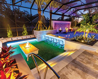 Category: Screened Enclosed Pools | By Ryan Hughes Design, Tampa, Fla.