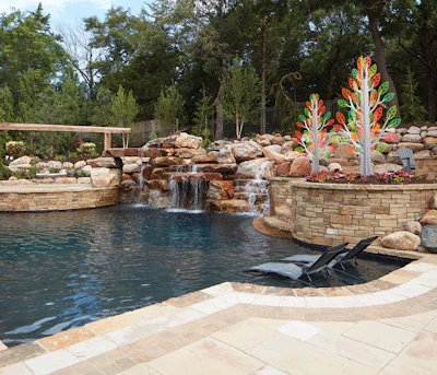 Category: Geometric | By Elite Luxury Pools & Landscaping, Omaha, Neb.