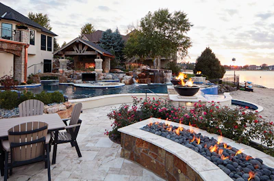 Category: Pools with a Vanishing Edge | By Elite Luxury Pools & Landscaping, Omaha, Neb.