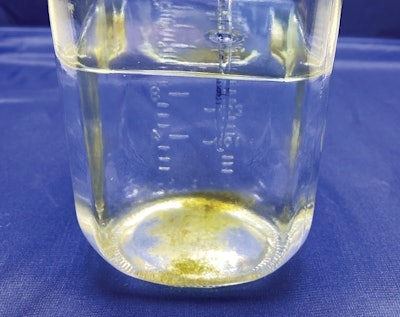 The sample with phosphorus missing from the medium.