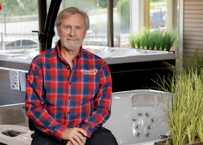 Doug Mayhall, chairman and CEO at All Seasons, started in the pool and spa industry when he was just six years old.