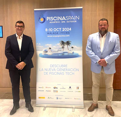 José Jonás Y Pere Giribets En La Presentación Oficial De Piscina Spain