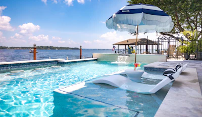 Category: Geometric | By Backyard Paradise Luxury Pools, Montgomery, Texas