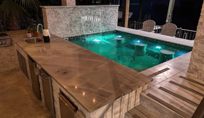 Category: Geometric | By St. John Pools, Rosharon, Texas