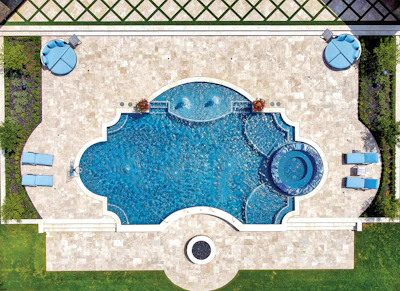 Category: Geometric | By J. Caldwell Custom Pools, Fort Worth, Texas
