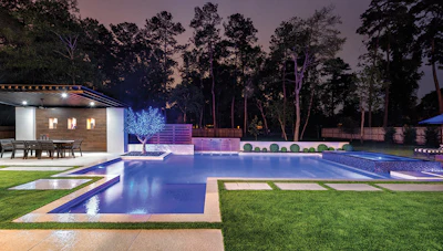 Category: Geometric | By Regal Pool Design, Tomball, Texas