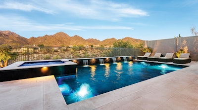 Category: Geometric | By Morris Pools, Mesa, Ariz.