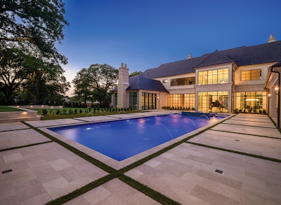 Category: Geometric | By Claffey Pools, Southlake, Texas