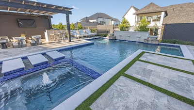 Category: Geometric | By Geometric | By Riverbend Sandler Pools, Plano, Texas