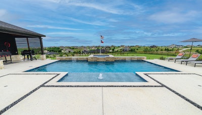 Category: Geometric | By Pulliam Pools, Fort Worth, Texas