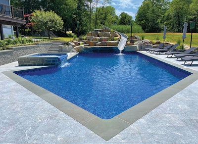Category: Vinyl-Lined Pools | By Rainbow Pools & Living Art Designs, Fishkill, N.Y.