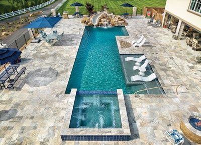Category: Geometric | By Vue Custom Pools & Design, Greensboro, N.C.