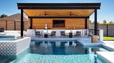 Category: Geometric | By Riverbend Sandler Pools, Plano, Texas