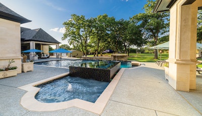 Category: Geometric | By Pulliam Pools, Fort Worth, Texas