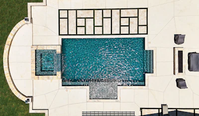 Category: Geometric | By J. Caldwell Custom Pools, Fort Worth, Texas