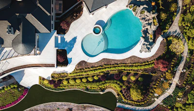 Category: Geometric | By KrisCo Pools and Spas, Woodinville, Wash.