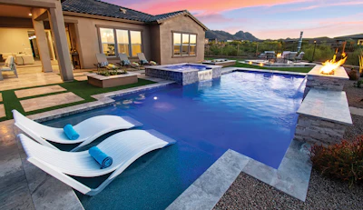 Category: Geometric | By Presidential Pools & Spas, Gilbert, Ariz.
