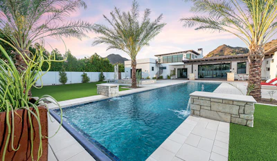 Category: Pools with Automatic Covers - Concrete | By California Pools & Landscape, Chandler, Ariz.