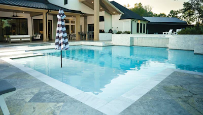 Category: Geometric | By St. John Pools, Rosharon, Texas