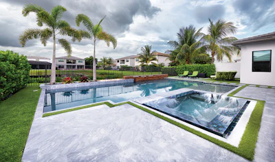 Category: Geometric | By Ike’s Carter Pools, Oakland Park, Fla.