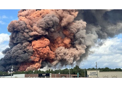 Chemical Fire