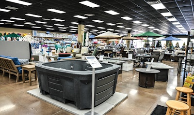 Litehouse Pools & Spas currently has 15 store locations. Pictured above is its Aurora branch.