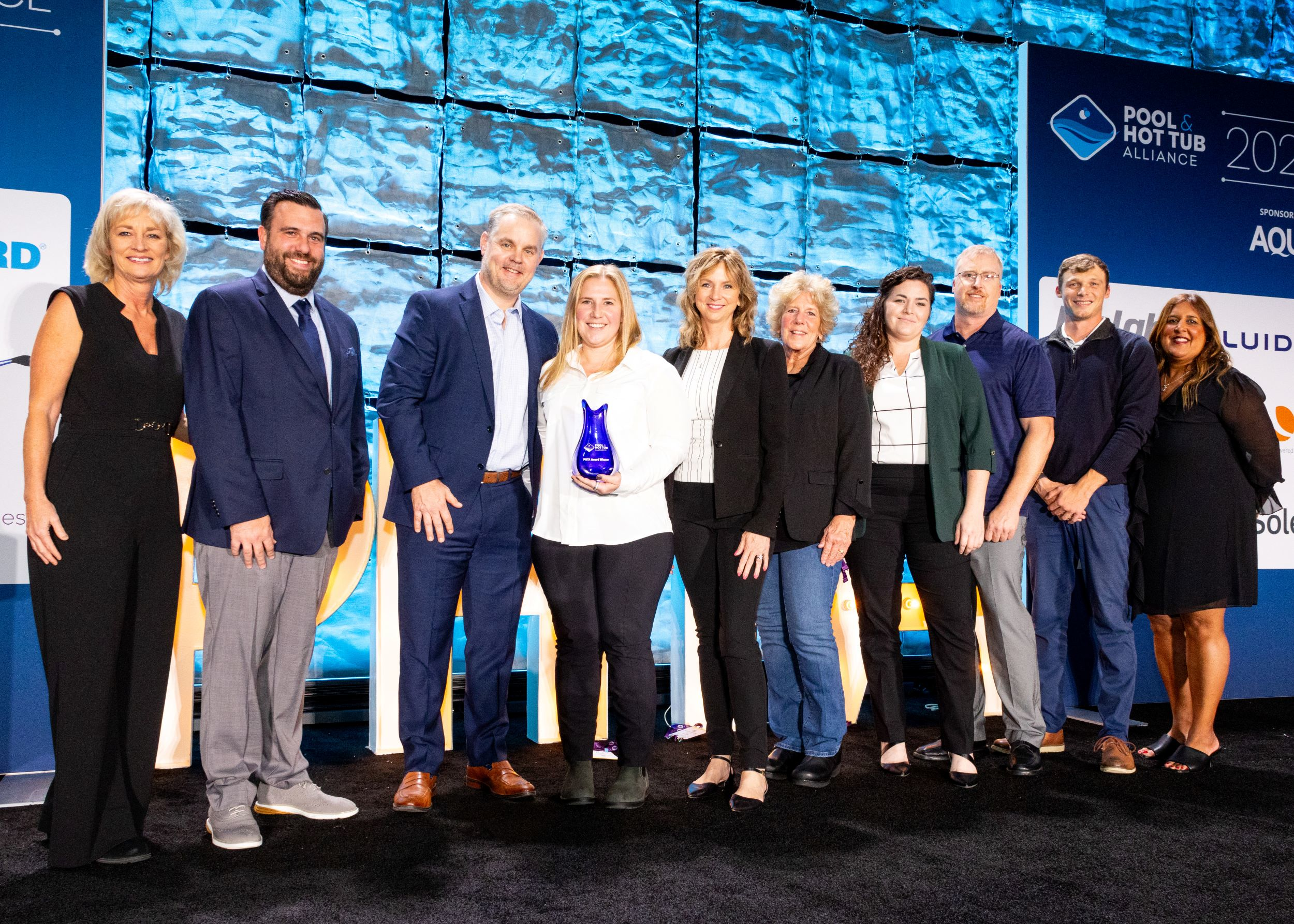 Ohio Pools & Spas was awarded IHTA Hot Tub Retailer of the Year.