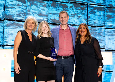 Melanie Brzozowski was awarded Young Professional of the Year.