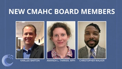 New Cmahc Bod Members Karllee Barton Amanda L Tarrier Christopher Walker