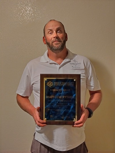 Matthew Ryther Greg Garrett Award 2024