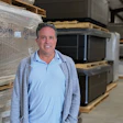 John DiFiore, CEO / President of Fun Outdoor Living in the company’s new warehouse.