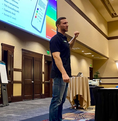 Eric Knight leading a seminar.