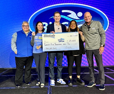 BioLab donates $25,000 to Step Into Swim.