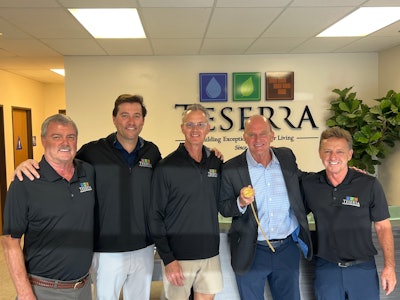 Teserra Outdoors donates $10,000 to Step Into Swim.