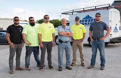 (left to right) Dylan Windfield, Paul Erenburger, Dylan Felton, Dave Smith, RJ Peterson, Brett Wieneke.